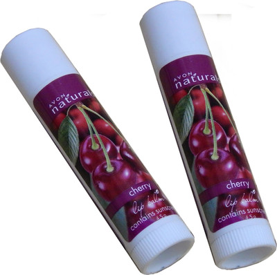 

Avon Natural Lip Balm (Set of 2 of 4.5g each) Cherry(Pack of: 2, 9 g)