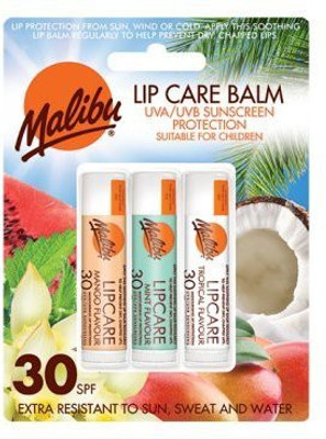 

Malibu Blister Lip Balm with SPF-30 mango, mint, Tropical(4.2 g)
