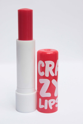 

7 Heaven's Crazy Lips - Lip Balm Color Strawberry(Pack of: 1, 3.5 g)