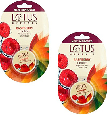 

Lotus Raspberry Lip Balm Pack of 2 Natural(Pack of: 2, 5 g)