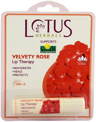

Lotus Lip Therapy SPF15 Rose(Pack of: 1, 4 g)