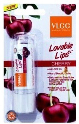 

VLCC Lovable Lips Lip Balm Cherry Cherry(Pack of: 1, 4.2 g)