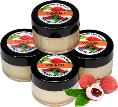 

Vaadi Herbals Lip Balm Lip Balm – Lychee (10 gms x 4)(Pack of: 4, 10 g)