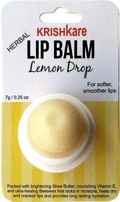 

Krishkare Herbal Lip Balm Lemon Drop(Pack of: 1, 7 g)