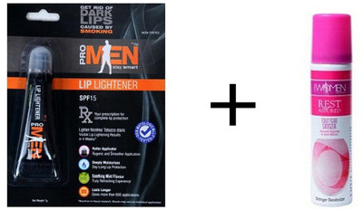 

PROMEN Promen Lip-Lightener for Smoker with Prowomen Toilet Seat Sanitizer Mint(Pack of: 2, 62)