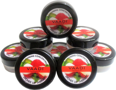 

Vaadi Herbals Lychee Lip Balm - Pack of 6 Fruity(Pack of: 6, 10 g)