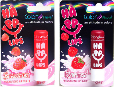 

Color Fever Double Happy Lips Strawberry(Pack of: 2, 10 g)