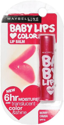 

Maybeline New York lip balm berry crush(Pack of: 1, 4 g)