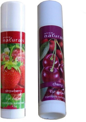 

Avon Naturals Strawberry & Cherry Lip Balm Combo Pack (4.5g each) Strawberry, Cherry(9 g)