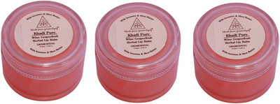 

Khadi Pure NATURAL Wine GrapFruit LIP BALM WITH BEESWAX & SHEA BUTTER Grapfruit(30 g)