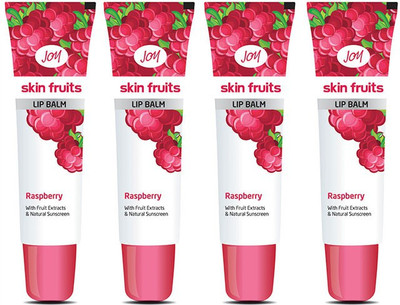 

Joy Skin Fruits Lip Balm Raspberry(Pack of: 4, 10 g)
