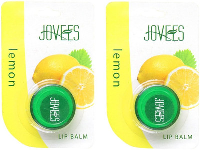 

Jovees Lemon Lip Balm Pack Of 2(10 g)