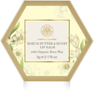 

Forest Essentials Kokum Butter & Honey Lip Balm Almond, Honey(5 g)