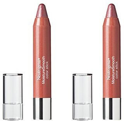 Neutrogena MoistureSmooth Color Stick Natural(Pack of: 2, 3.1 g)