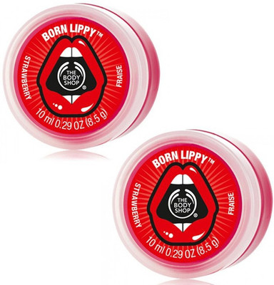 

The Body Shop Lip Balm Strawberry(Pack of: 2, 20 ml)