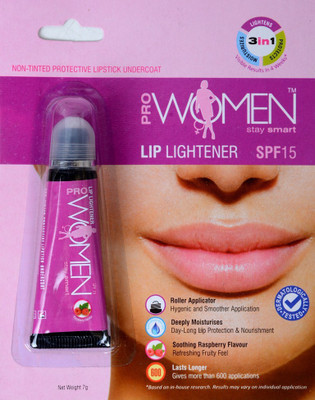 

Prowomen Lip-Lightener And Nontinted Lipstick Undercoat Raspberry(Pack of: 1, 7 g)