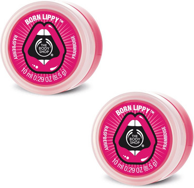 

The Body Shop Lip Balm Pack Of 2 Raspberry(20 ml)