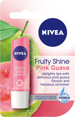 

Nivea Fruity Shine Pink Guava(Pack of: 1, 4.8 g)