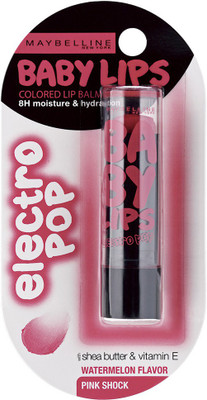 

Maybelline Baby Lips Electro - Pink Shock Fruity(Pack of: 1, 3.5 g)