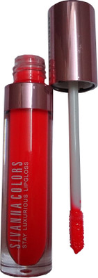 Sivanna Neon Stay Luxurious lip Gloss(4 g, Neon Orange 06)