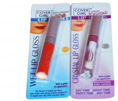 

Cover Girl Lip Gloss (Orange & Natural) Set of 2(20 g, Multicolour)