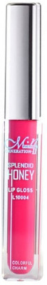 Menow Splendid Honey Long Stay Moisturizing Lip Gloss with Pocket Mirror(10 g, Baby Pink)