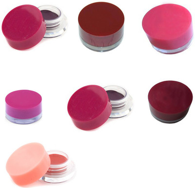 

Lorenza lip gloss pack of 7(21.7 g, pots, Shades Of pink, Berry Cool, Boy Pencil, cocoa Sheen, Pink, Plum)