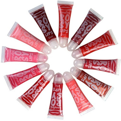 

Mars Rosy Lips Gloss 6h Continuous Moisture 12pc With Free Mars Eye/Lip Liner Adbeni Accessories-GUSG(10 ml, LPGL)