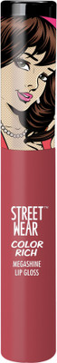 

Street Wear Rich Mega Shine Lip Gloss - Bubbly Blast(7 ml, Bubbly Blast)