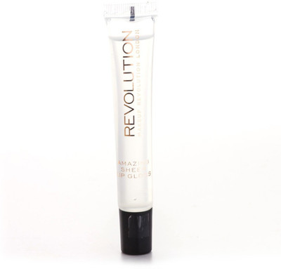 

Makeup Revolution Amazing Sheer Lip Gloss(7 g, Transparent)