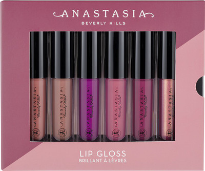 

Anastasia Beverly Hills Lip Gloss Set - Summer(136 g, Six mini tubes of opaque)