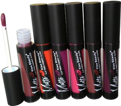 

Kiss Beauty Non-transfer Pigmented Lip Gloss(48 ml, Multicolour)