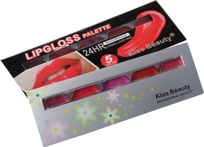 

Kiss Beauty Lip Gloss palette(10 g, Multicolor)