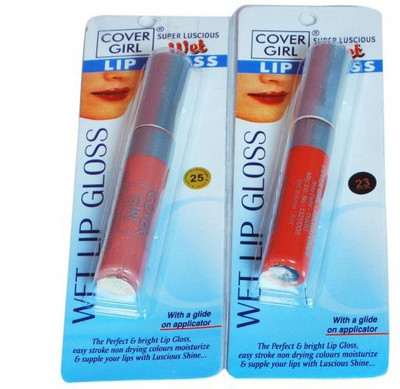 

Cover Girl Lip Gloss (Nude & Tangerine Orange) Set of 2(20 g, Multicolour)