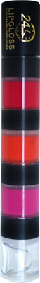

Brndey Glam21 Lip Gloss 4 shades(3.4 g, Orange, Red, Pink, Transparent)