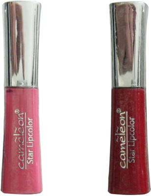 

Cameleon Star Lipgloss Combo Pack in Pink & Red(10 ml, Pink, Red)
