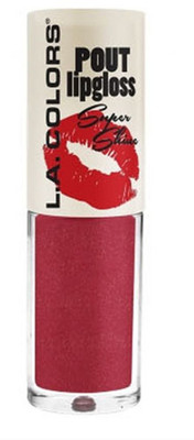 

L.A. Colors Pout Shiny Lipgloss - French Kiss(3.5 g, French Kiss)