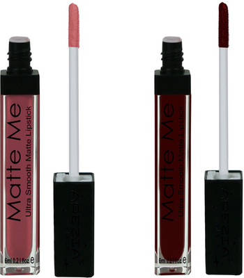 

Arezia Matte Me Combo(12 ml, Skin Kiss, Reddish Maroon)