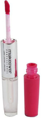 

Makeover Professional Long Lasting Lip Gloss pink Wink-10(9 ml, Pink Wink)