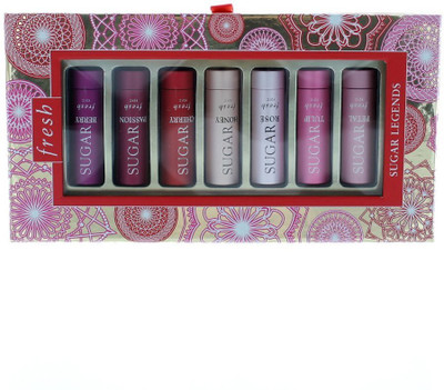 

Fresh Set of 7 Travel Sized Sugar Lip Legends(14 ml, Multicolour)