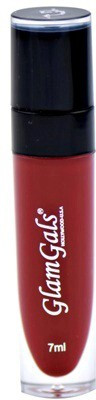 GlamGals Matte Finish Colorstay Lipgloss(7 ml, Plum Purple)