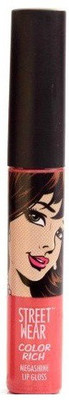 

Street Wear Color Rich Mega Shine Lip Gloss(7 ml, Smitten By Pink 3)