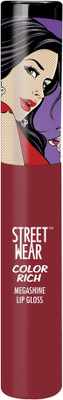 

Street Wear Street Wear Color Rich Mega Shine Lip Gloss - Royal Raisin(7 ml, Royal Raisin)