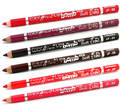 

Color Fever Magenta Colour Lip Liner Pencil 00 301(Multicolor,)