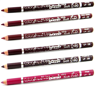 

Color Fever Red Colour Lip Liner Pencil 82(Multicolor,)