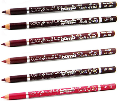 

Color Fever Purple Colour Lip Liner Pencil 00 43(Multicolor,)