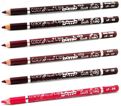 

Color Fever Red Colour Lip Liner Pencil 55(Multicolor,)