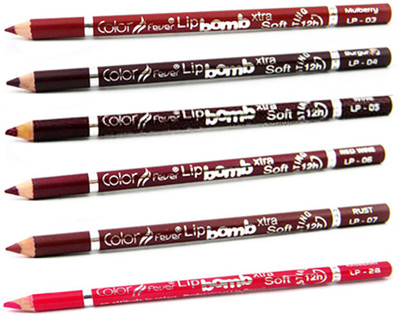 

Color Fever Magenta Colour Lip Liner Pencil 17(Multicolor,)