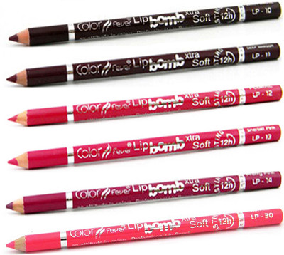 

Color Fever Magenta Colour Lip Liner Pencil 00 230(Multicolor,)