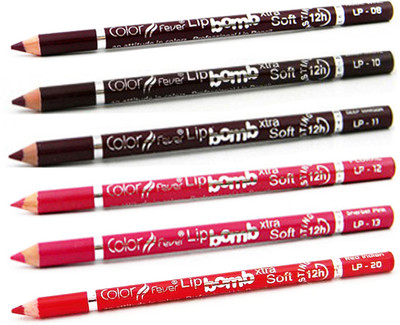 

Color Fever Red Colour Lip Liner Pencil 196(Multicolor,)
